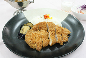 ロースカツカレー