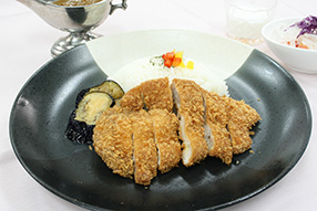 ロースカツカレー