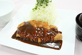 味噌ロースカツ御膳