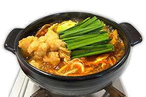 ぷりぷり牛もつ鍋定食